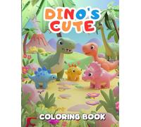 Dino's Cute - Coloring book