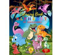 Dinosaur ABCs: An Alphabet Coloring Book: Discover and Color Your Way Through the Alphabet with Amazing Dinosaurs from A to Z: 10