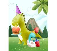 Dinosaur Activity Workbook for Preschoolers: Fun Matching, Tracing, Counting, Mazes & Coloring Activities for Ages 3-5: 50 Fun Learning Activities for Toddlers, Preschool, Homeschool & Kindergarten