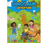 Dinosaur Adventure: Colouring Book