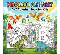 Dinosaur Alphabet: A-Z Coloring Book for KIds