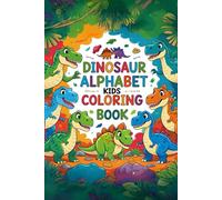 Dinosaur Alphabet Kids Coloring Book