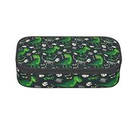 Dinosaur Bone Roar Animal Astuccio speciale per ragazze ragazzi, astuccio grande per matite grande astuccio per matite, astuccio per matite per cancelleria per studenti con cerniera per scuola e lav