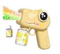 Dinosaur Bubble Machine - 14.5 * 14.3cm Handheld Portable Soap Dispenser With Lights And Sound | Bubble Blower Machine For Kids Boys Girls Birthday New Year Backyard Bath Summer Beach Playground