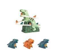Dinosaur Climbing Stairs Toys,Dino Stair Climb Toy, Dinosaur Roller Coaster Toy, Electric Dinosaurs Stair Climbing Toys Fun Track Slide Roller Coaster for Children's Gifts (1Pcs)