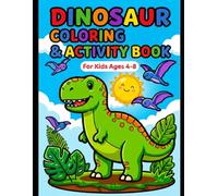 Dinosaur Coloring & Activity book