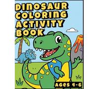 Dinosaur Coloring And Activity Book