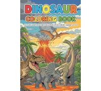 Dinosaur Coloring Book: 30 Realistic Dinosaurs to Color and Enjoy