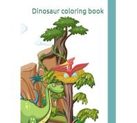 Dinosaur coloring book: Coloring book with 72 pages of fun