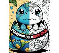 Dinosaur Coloring Book for Adults: Relaxing and Stress-Relief Art with Fierce T-Rex, Triceratops, and More, Detailed and Realistic Dinosaur Designs