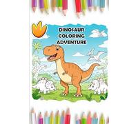 Dinosaur Coloring Book for Kids: 18 Fun Prehistoric Designs to Boost Creativity, Motor Skills, and Hand-Eye Coordination: Livro de colorir de ... para estimular a criatividade, as habilidad