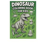 Dinosaur Coloring Book for Kids: A Dino-Mite Grayscale Coloring Adventure for Kids