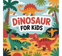 Dinosaur Coloring Book for Kids Ages 2-8: Little Hands Easy Outlines Encourage Relaxation For Kids Halloween Activity Family Bonding Screen Free Quiet ... Encourage Relaxation For Kids Halloween Act