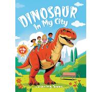 Dinosaur Coloring Book for Kids Ages 4-8: 50 Fun Pages with T-Rex, Triceratops & Friends - Bold Easy Designs