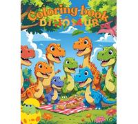 Dinosaur Coloring Book for Kids: Color-a-Saur: Fun with Friendly Dinosaurs!