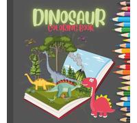 Dinosaur Coloring Book for Kids: Explore the World of Dinosaurs with Over 20 Cute and Simple Illustrations for Toddlers and Kids Ages 4-8. Perfect for Little Hands!