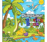 Dinosaur Coloring Book For Toddlers: Dinosaur Pictures With Name To Learn And Color!!