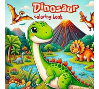 Dinosaur coloring book: für Kinder ab 4 Jahren