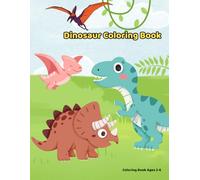 Dinosaur Coloring Book: Fun and Easy Coloring Pages for Toddlers and Preschool kids