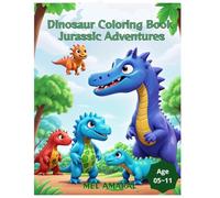 Dinosaur Coloring Book: Jurassic Adventures