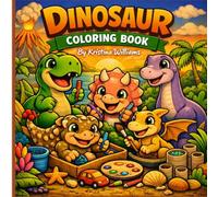 Dinosaur Coloring Book: Roar into Creativity