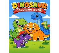 Dinosaur Coloring Book: Stylish Adventures for Little Artists!