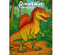 Dinosaur Coloring Book With Detailed Scenes and Epic Dinos! For any ages