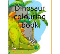 Dinosaur colouring book