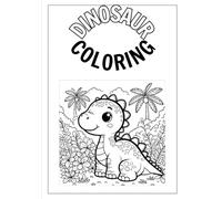 Dinosaur Colouring Book for Kids
