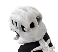 Dinosaur Costume, Plush Skeleton Cosplay Outfit, Halloween Dress Up Suit, Full Body Dinosaur Skeletons Costumes, Fun Party Wear for Birthday, Event, Masquerade, Holiday, Carnival, Adults, Kids