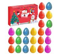 Dinosaur Countdown Calendar | 24 Days Countdown - Animal Toys Egg Stocking Stuffers | Classroom School Home Festive Decoration Daily Family Activity