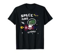 Dinosaur Dino Space Maglietta