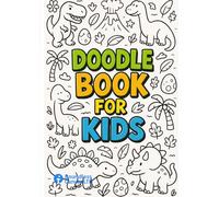 Dinosaur Doodle Book - A4 - 100 Blank Pages