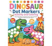 Dinosaur Dot Marker Activity Coloring Book for Kids and Toddlers