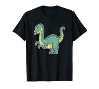 Dinosaur è timido e Vuole Essere Un T-Rex Maglietta con Stampa Grafica Economica