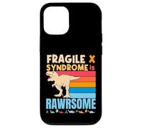 Dinosaur Fragile X è una fantastica consapevolezza della sindrome dell'X fragile Custodia per iPhone 12/12 Pro