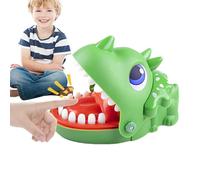 Dinosaur Games, Biting Finger Games, 5.79x3.86 inches Triangle Dragon Mouth Game with Funny Teeth, Dentist Toy, Crocodile Teeths Game with Interactive Play, Teeth Toy for Seniors and Kids