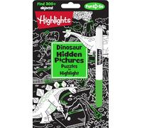 Dinosaur Hidden Pictures Puzzles to Highlight