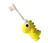 Dinosaur Kids Toothbrush, Child Sized Toddler Training Toothbrush, Soft Bristle Besom, Gentle, Fun Design, Ideal for Boys and Girls, Encourages Healthy Brushing Habits