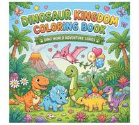 Dinosaur Kingdom Coloring Book
