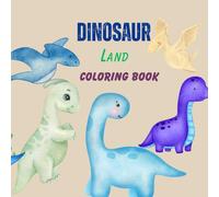 Dinosaur Land: Coloring book