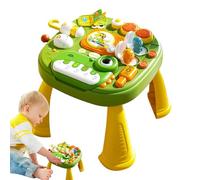 Dinosaur Learning Table, Musical Learning Table, Kids Learning Table, 24x26x23 cm, Educational Musical Table Toy for Kids, Interactive Learning Table with Lights for Ages 3+