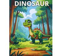 dinosaur: livro para colorir, este livro traz diverças imagens com o tema dinosaur