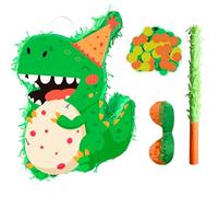 Dinosaur Pinata, Pinata Set for Birthday Parties - Party Mask Dinosaurs etc Dinosaur Birthday