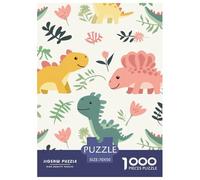 Dinosaur Puzzle 1000 Pezzi Educa Per Adulti E Bambini Dai 12 Anni, Intrattenimento Creativo Idea Regalo Per Lei O Lui Per Uomini E Donne 70x50cm/1000pcs