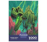 Dinosaur Puzzle Giocattoli Sfida Regalo 1000 Elementi Giochi Ancient Behemoth Puzzle Relax Decora La Casa Classici Giochi Per Uomini E Donne 38x26cm/1000pcs