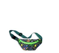 Dinosaur Roar Recycled Medium Bumbag, verde scuro, m, Borsa con tracolla regolabile