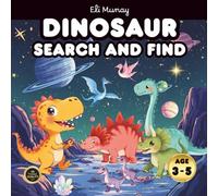 Dinosaur Search and Find Book for kids 3-5