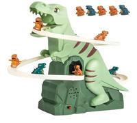 Dinosaur Stair Climber, Dinosaur Climbing Slide Music, Electric Race Track Game Fun Track Slide Roller Coaster Toys For Children'S Gifts (1pc)