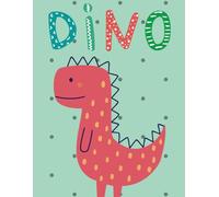 DINOSAUR THEMED DRAWING PAPER FOR KIDS: LARGE SKETCHBOOK WITH DINOSAUR THEME FOR KIDS